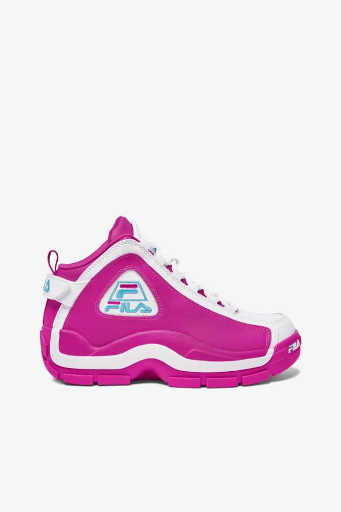 Basketbalove Tenisky FILA Grant Hill 2 Damske Ruzove Biele Modre | SK-981306