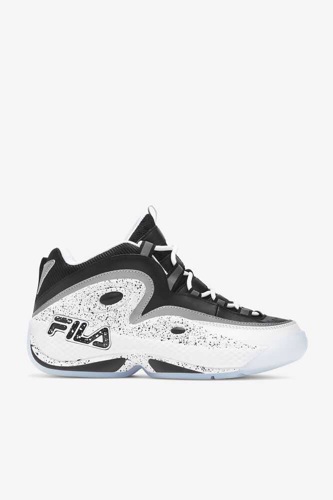 Basketbalove Tenisky FILA Grant Hill 3 Panske Čierne Biele | SK-273548