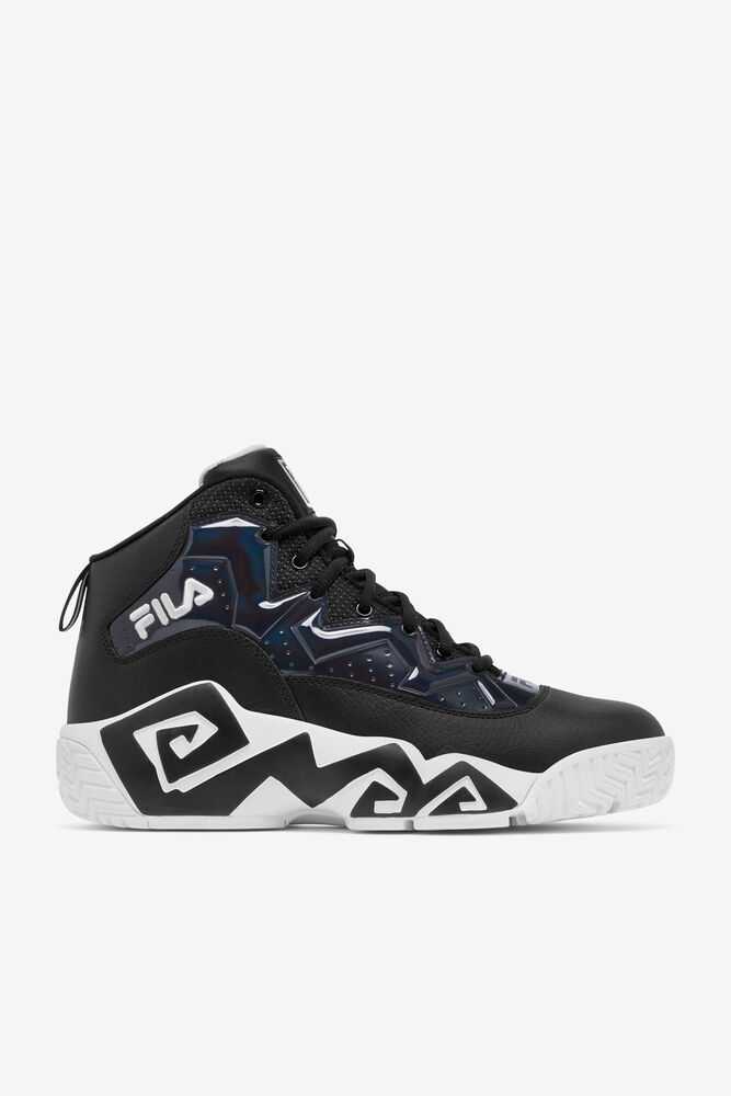 Basketbalove Tenisky FILA Mb Night Walk Panske Čierne Biele | SK-915386