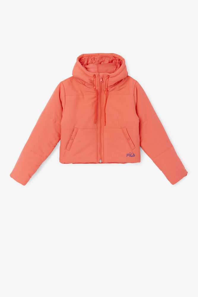 Bundy FILA Eden Damske Oranžové | SK-273891