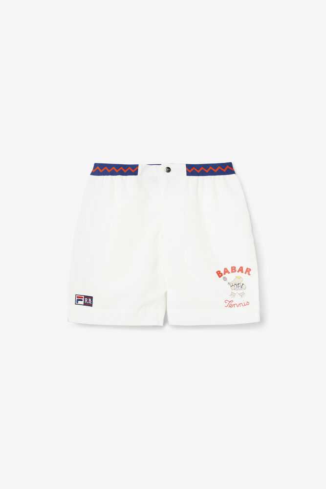 Jogger Nohavice FILA Fila X Rb Babar Damske Biele Modre Červené | SK-165089