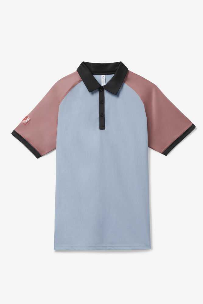 Polokosele FILA Back Spin Panske Modre Ruzove Čierne | SK-964573