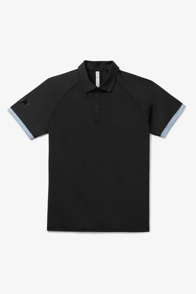 Polokosele FILA Back Spin Panske Čierne Modre | SK-612950