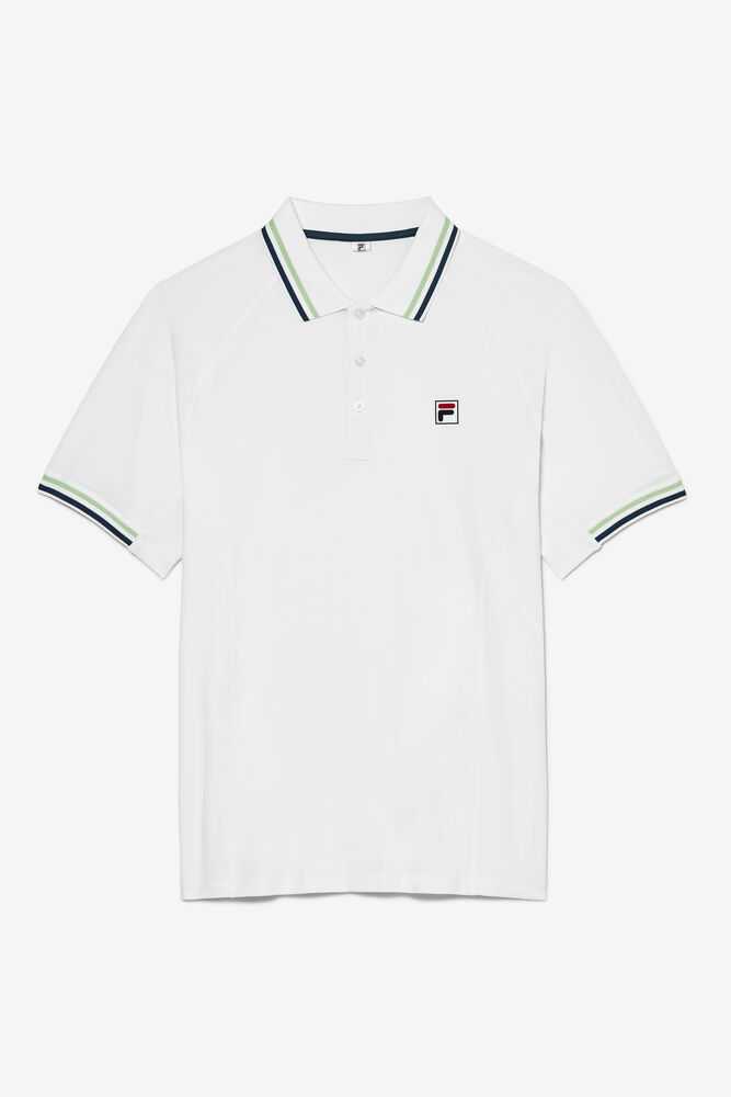 Polokosele FILA Baseline Panske Biele | SK-760932