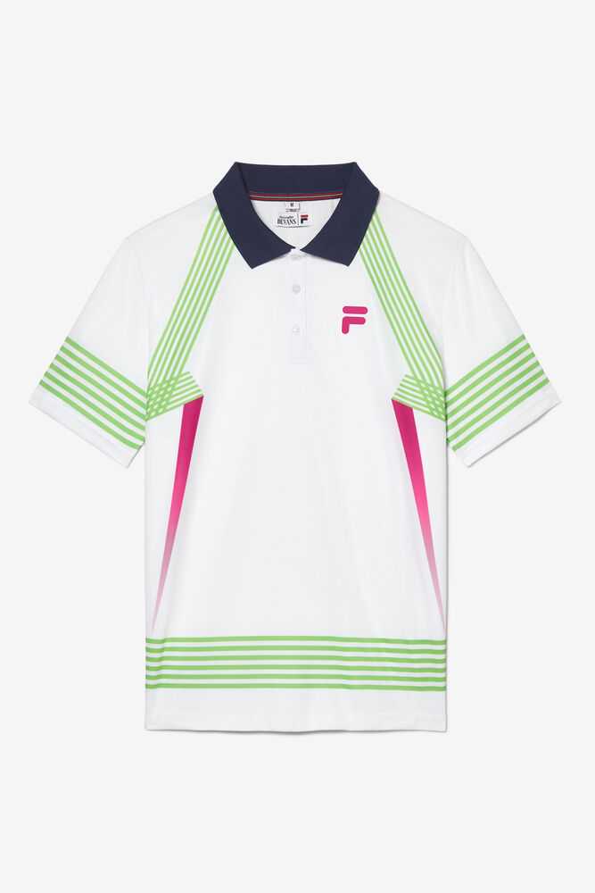 Polokosele FILA Bevans Panske Biele | SK-572893
