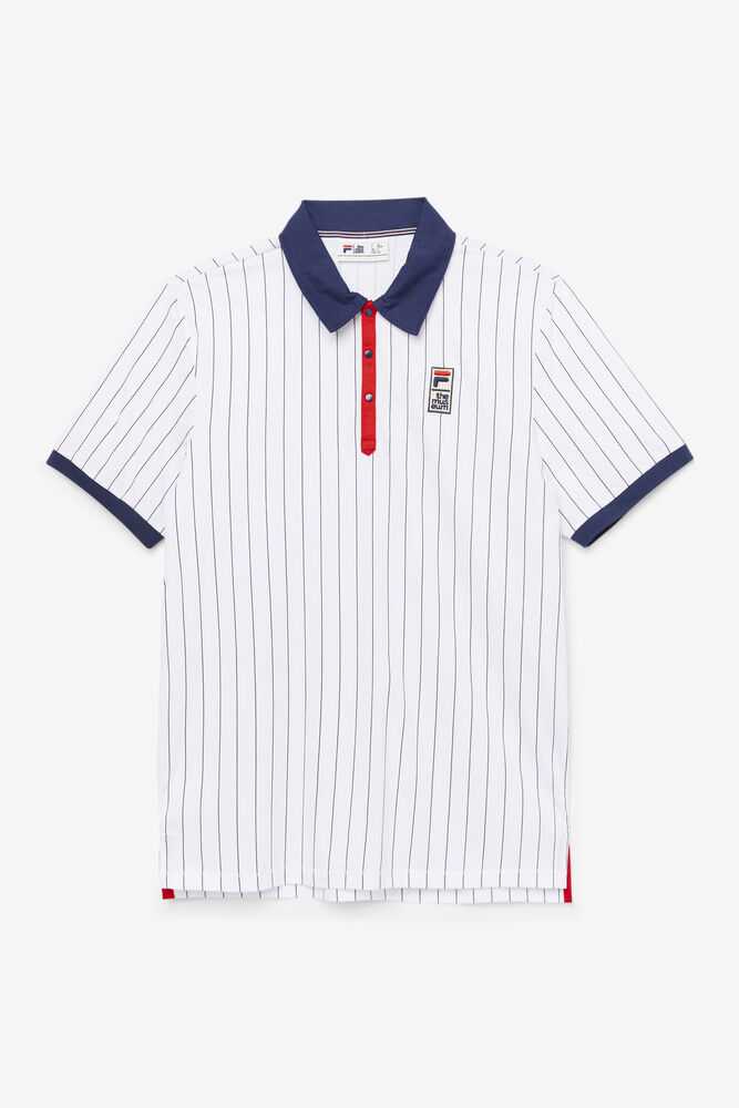 Polokosele FILA Fila X The Museum Bb1 Panske Biele Námornícka Modrá Červené | SK-284573