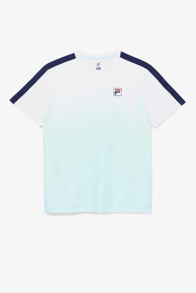 Polokosele FILA Legends Ombre Panske Biele Námornícka Modrá | SK-290643
