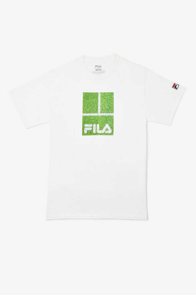 Polokosele FILA London Panske Biele | SK-749206