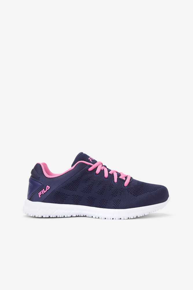 Pracovne Topanky FILA Memory Techknit Damske Námornícka Modrá Ruzove Biele | SK-435869