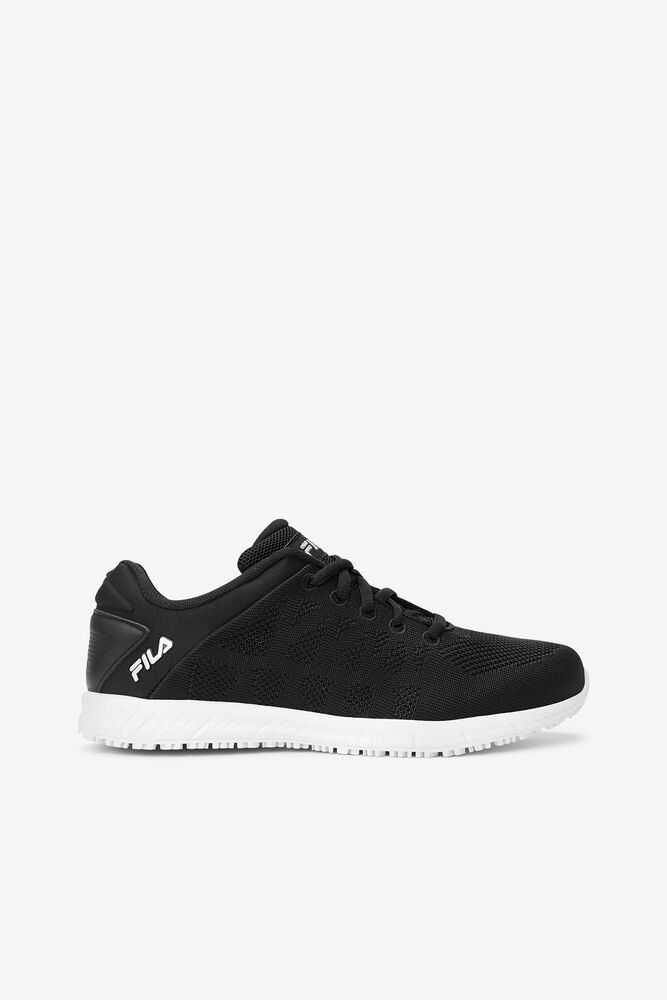 Pracovne Topanky FILA Memory Techknit Damske Čierne Metal Strieborne Biele | SK-982347