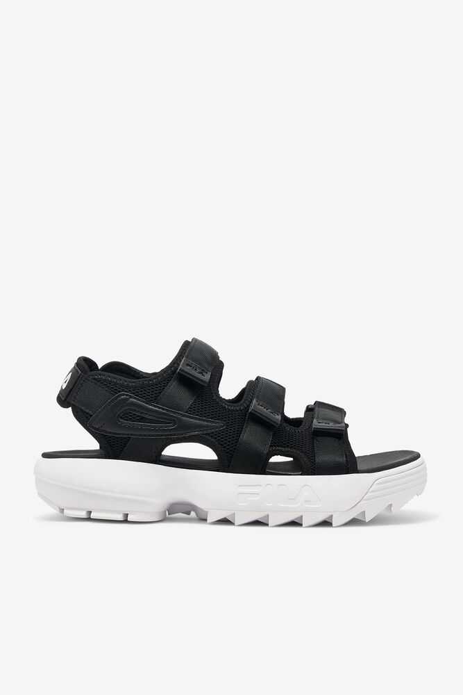 Sandále FILA Disruptor Panske Čierne Biele | SK-750136