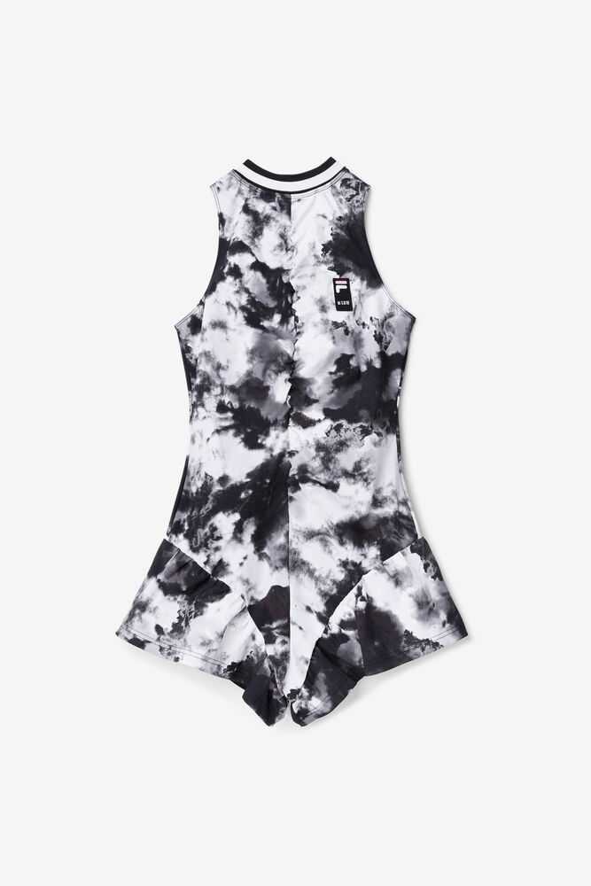 Saty FILA Msgm X Fila Damske Čierne | SK-310568