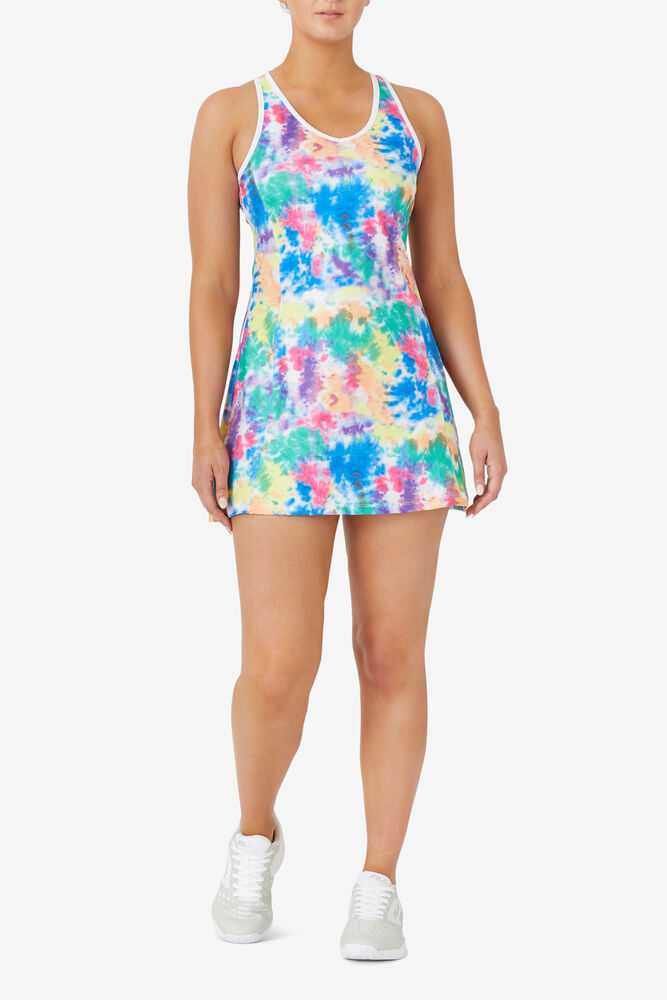 Saty FILA Top Spin Damske Biele | SK-672589