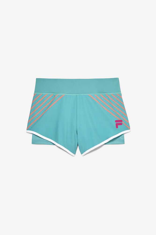Sortky FILA Bevans Damske Tyrkysové | SK-176532