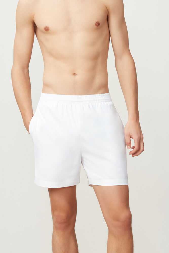 Sortky FILA Essentials Panske Biele | SK-769452