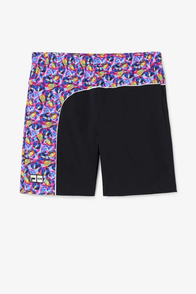 Sortky FILA Msgm X Fila Panske Čierne | SK-520634