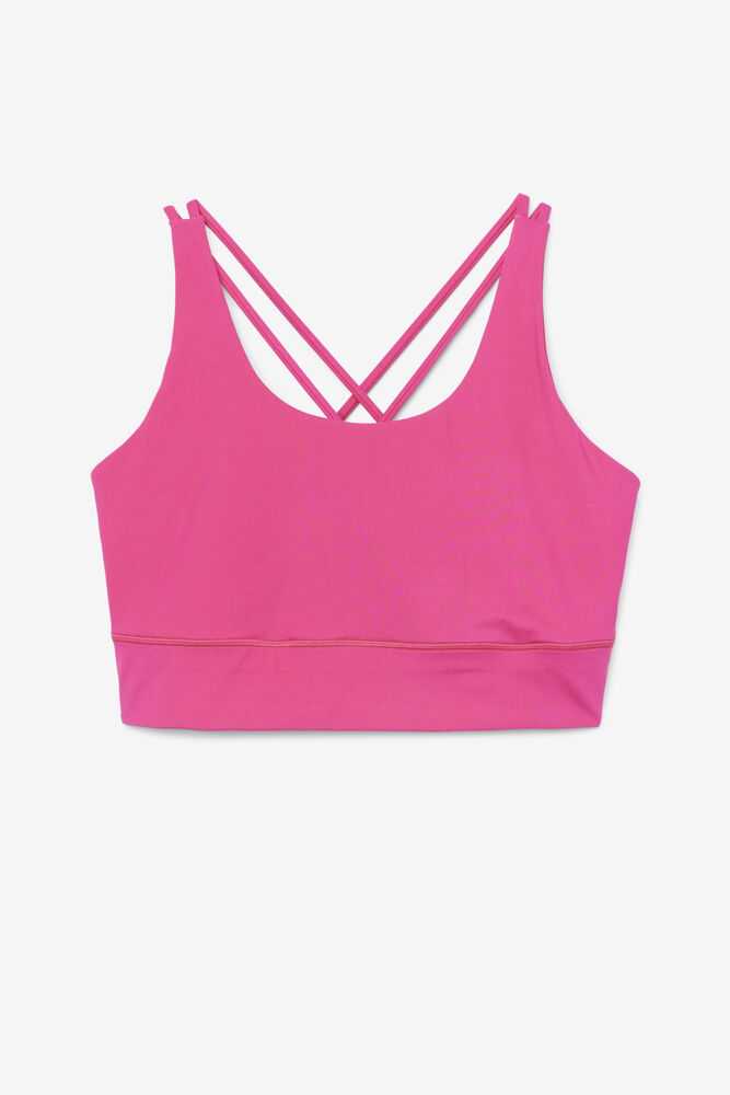 Sportove Podprsenky FILA Uplift Cross Back Damske Svetlo Ruzove | SK-064918