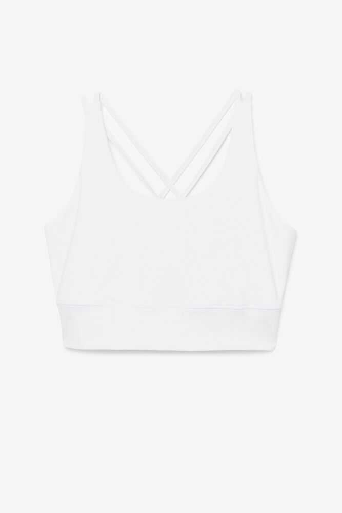Sportove Podprsenky FILA Uplift Cross Back Damske Biele | SK-758609