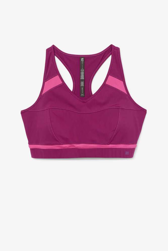 Sportove Podprsenky FILA Uplift Racerback Damske Nachový Svetlo Ruzove | SK-542936