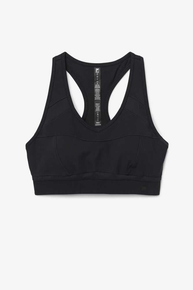 Sportove Podprsenky FILA Uplift Racerback Damske Čierne | SK-824016