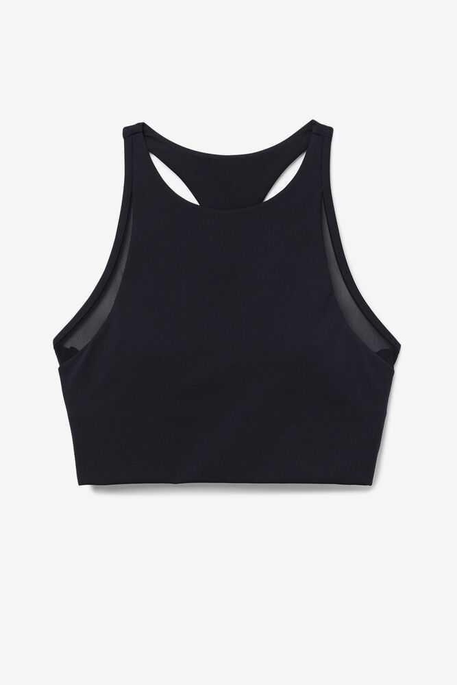Sportove Podprsenky FILA Uplift T-back Damske Čierne | SK-594206