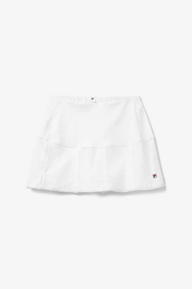 Sukne FILA Baseline Damske Biele | SK-560293