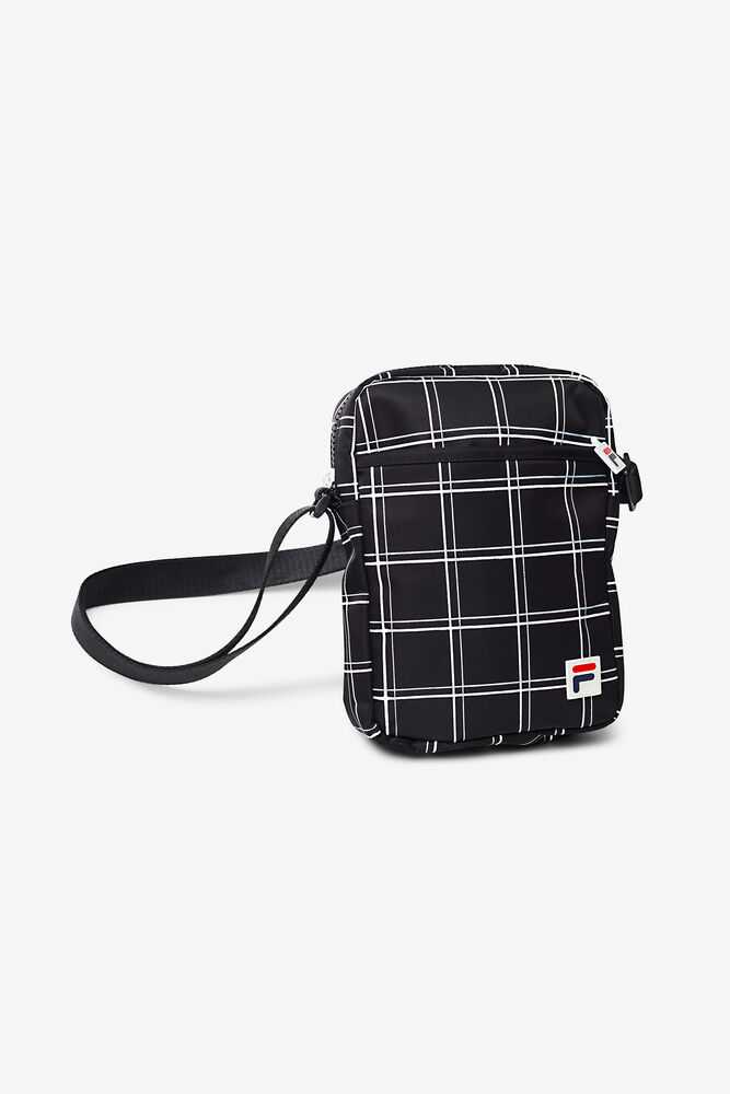 Tasky FILA Nardo Pouch Panske Čierne Biele | SK-827911
