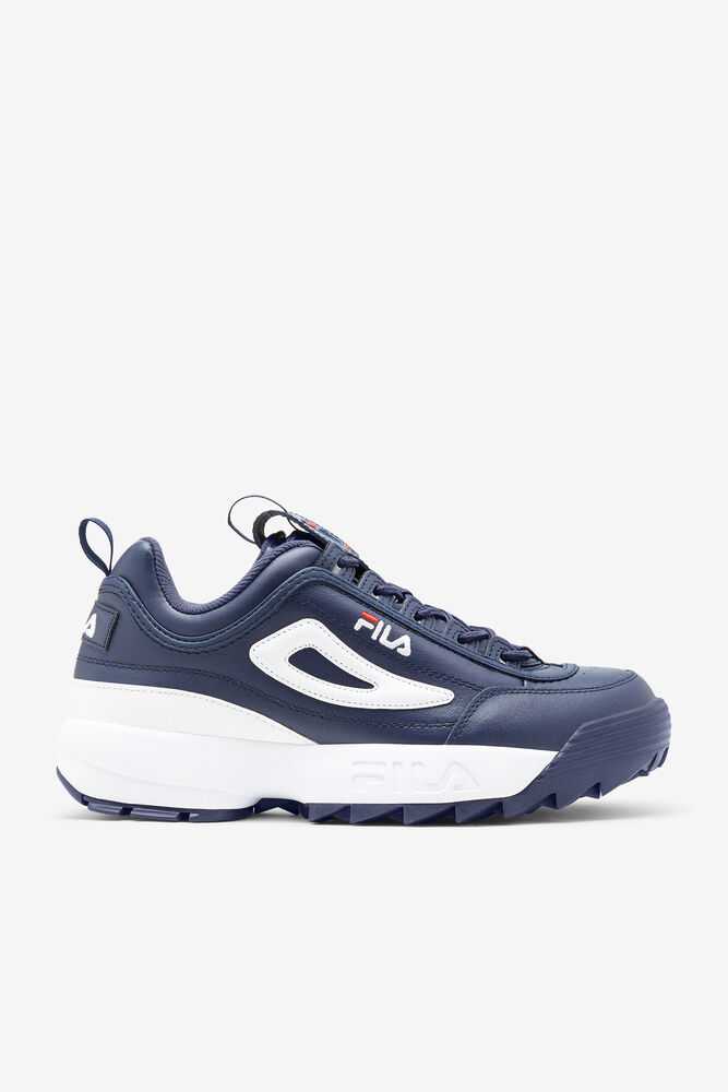 Tenisky FILA Disruptor 2 Panske Námornícka Modrá Červené Biele | SK-672104