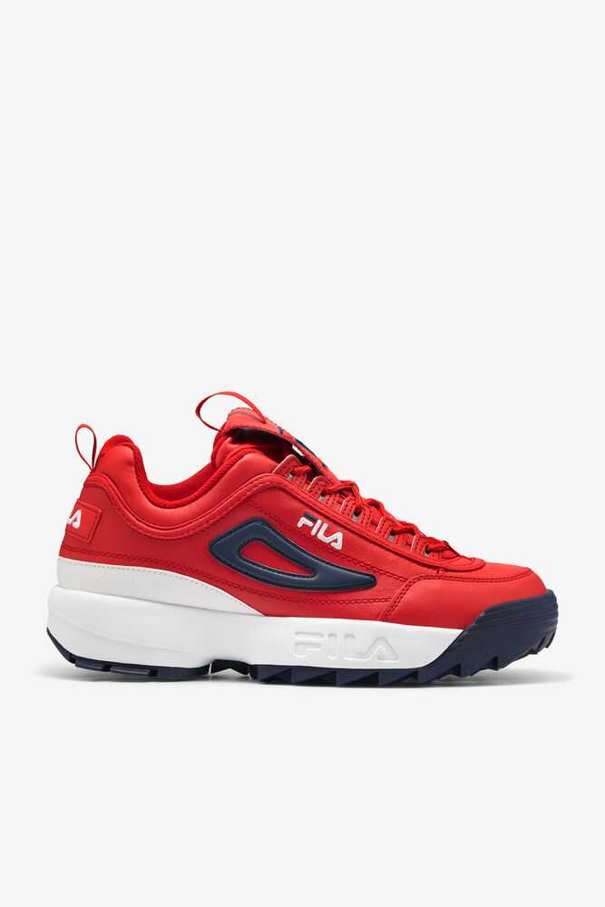 Tenisky FILA Disruptor 2 Panske Červené Biele Námornícka Modrá | SK-436507