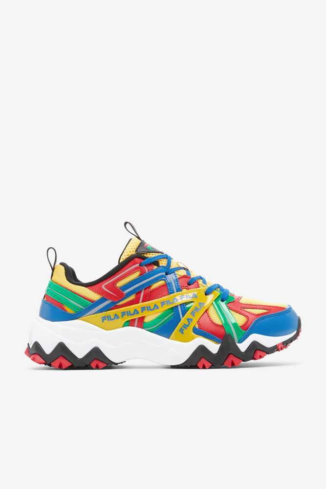 Tenisky FILA Electromont Panske Citrón Červené Kráľovská Modrá | SK-425098