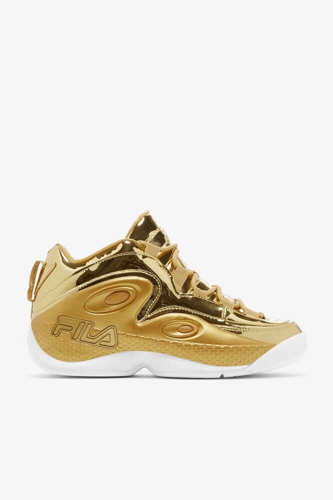 Tenisky FILA Grant Hill 3 Damske Metal Zlate Metal Zlate Metal Zlate | SK-075412