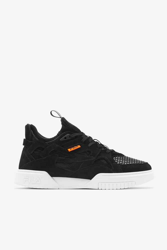 Tenisky FILA Hallasan Saga V2 Panske Čierne Biele Červené Oranžové | SK-639807