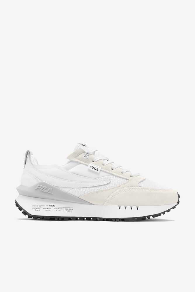 Tenisky FILA Renno N-generation Panske Biele Siva | SK-170632