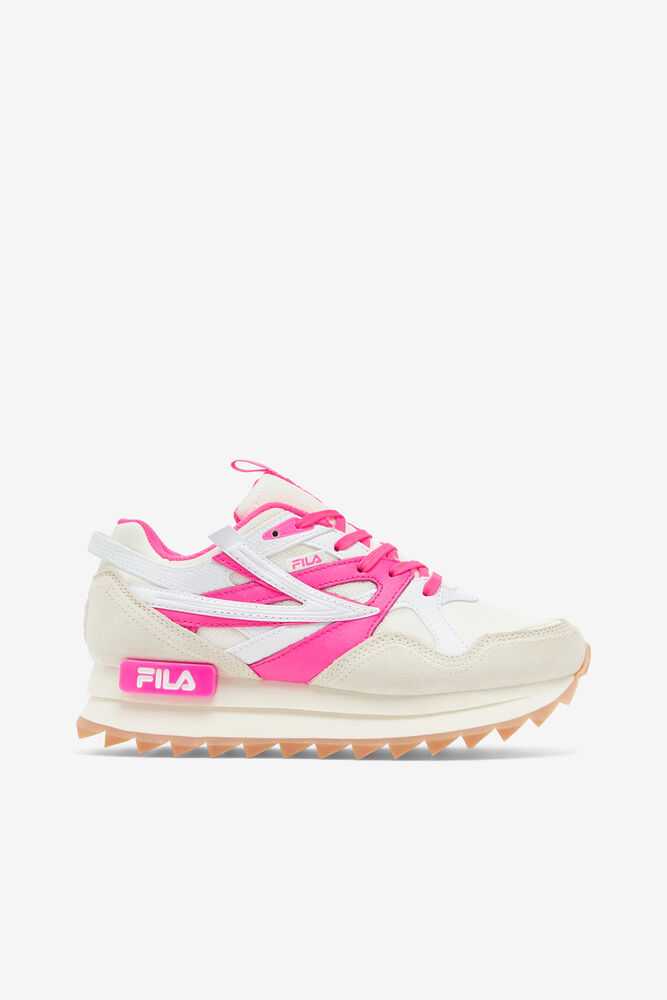 Tenisky FILA Sandenal Damske Biele Ruzove Biele | SK-864291