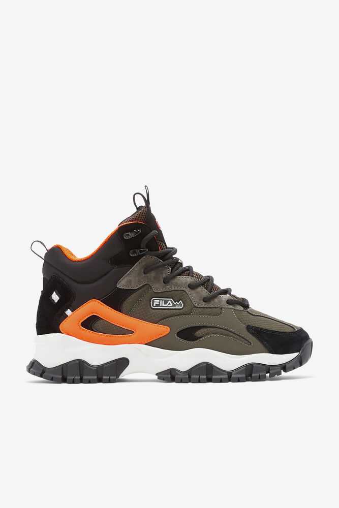 Tenisky Čižmy FILA Ray Tracer Tr 2 Stredne Panske Maskacove Čierne Oranžové | SK-853914
