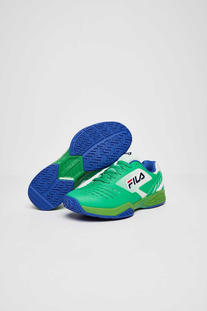 Topanky FILA Axilus 2 Energized Panske Svetlo Zelene Biele Námornícka Modrá | SK-375068