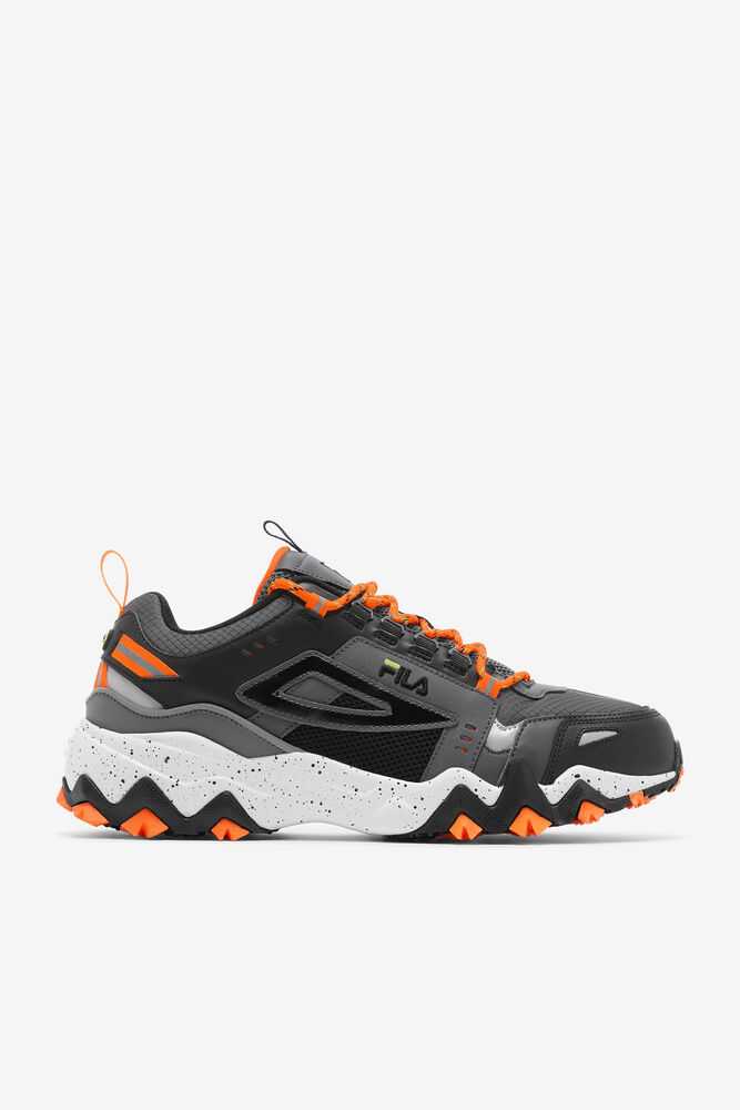 Trailove Bezecke Tenisky FILA Oakmont Tr Panske Siva Čierne Oranžové | SK-540872