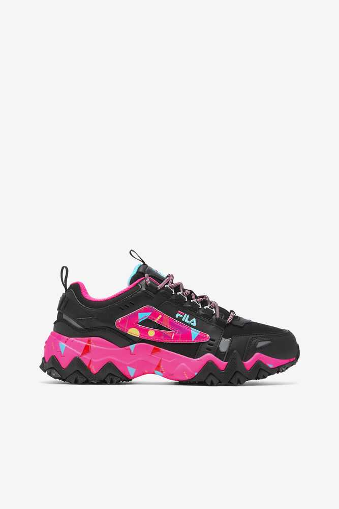 Trailove Bezecke Tenisky FILA Oakmont Tr Damske Čierne Ruzove Modre | SK-548931