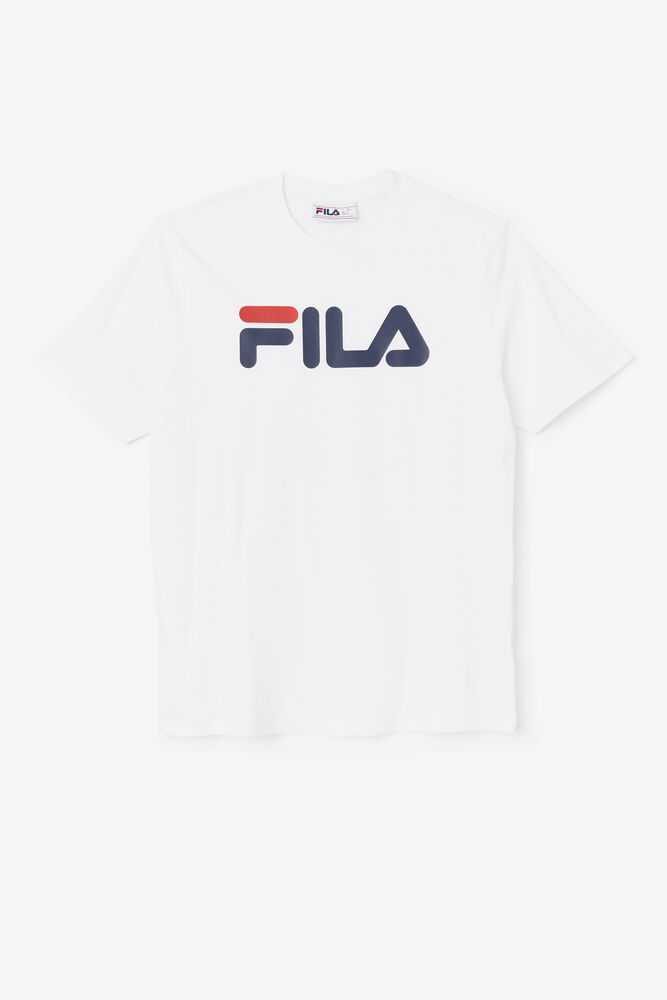 Tricko FILA Eagle Panske Biele | SK-915483