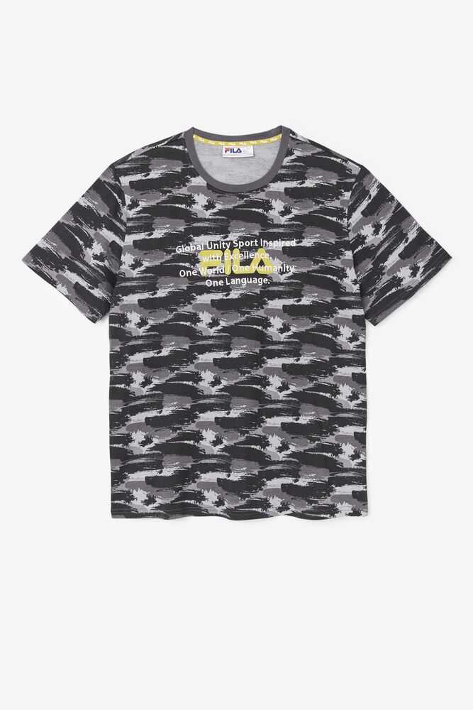 Tricko FILA Pepacton Panske Siva Maskacove | SK-510943