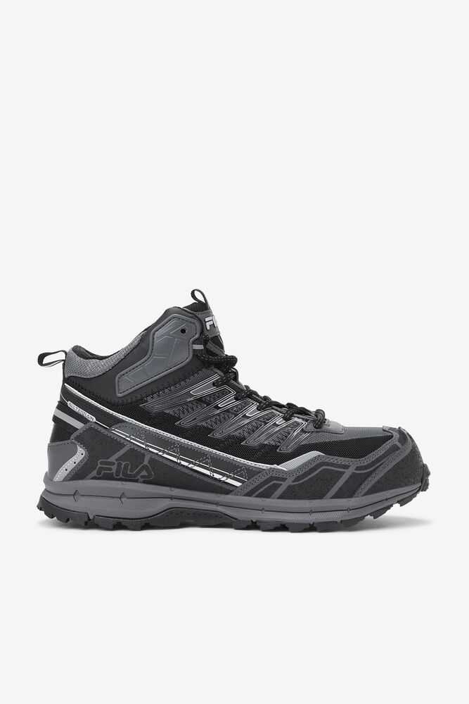 Turisticka Obuv FILA Hailstorm Panske Siva Čierne Metal Strieborne | SK-436795