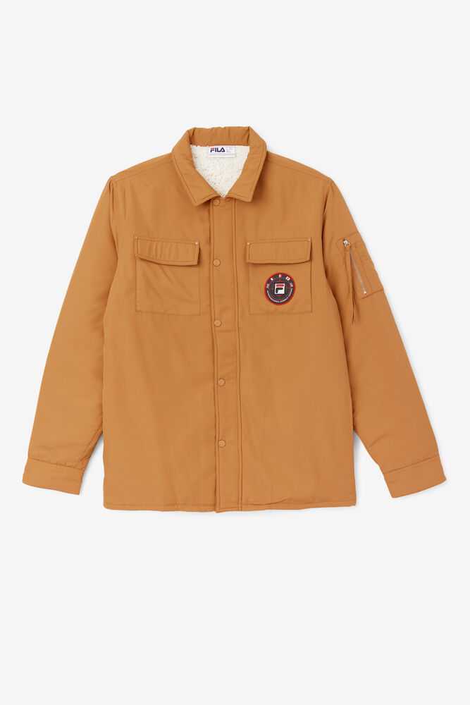Vetruodolné Tričko FILA Nile Panske Hnede | SK-073489