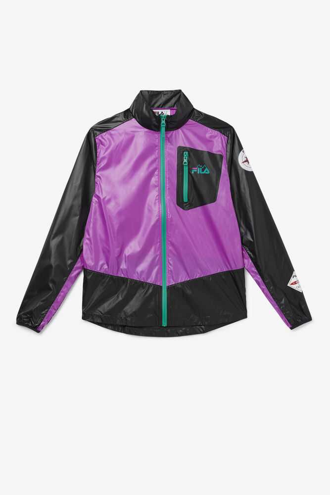 Vetruodolné Tričko FILA Pinnacle Panske Nachový Čierne Zelene | SK-597134