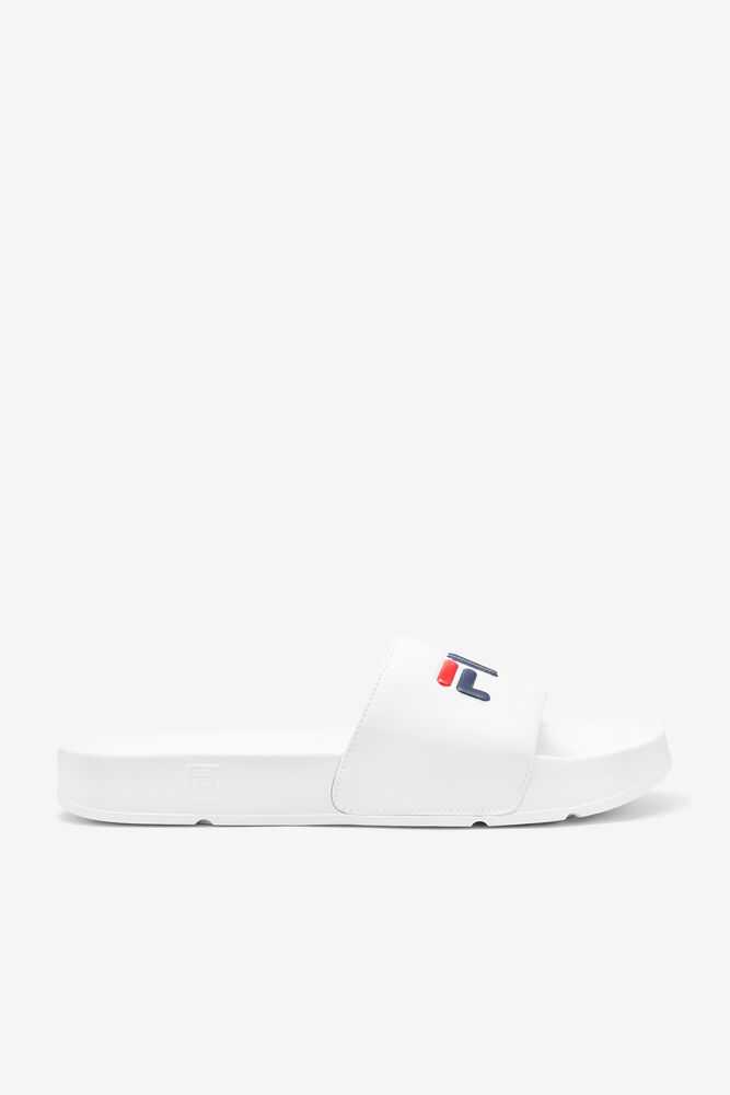 Zabky FILA Drifter Damske Biele Námornícka Modrá Červené | SK-493761